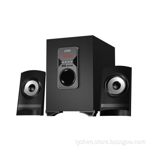 Computer Speaker 2.1 with Remote Control, FM, SD, USB (TSL-309)